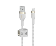 Belkin USB-A - LTG Braided Silicone 2m White - 732952 - zdjęcie 2